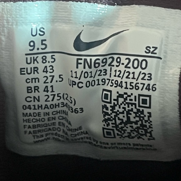 Air Jordan 9 Golf Low x Happy Life Wood Woodgrain (FN6929-200) Men’s Size 9.5 - Picture 7 of 7